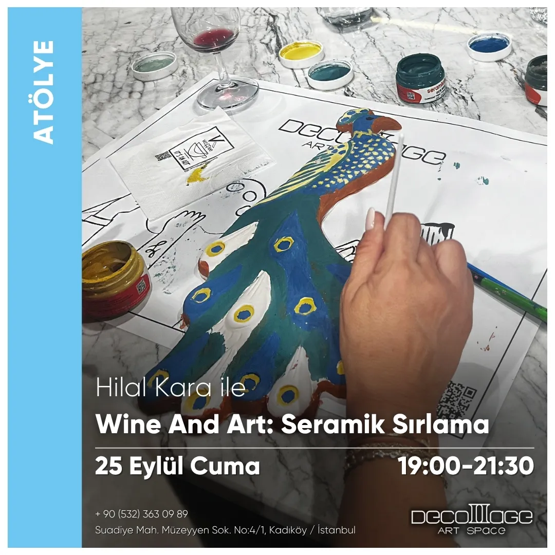 Wine and Art: Seramik Sırlama