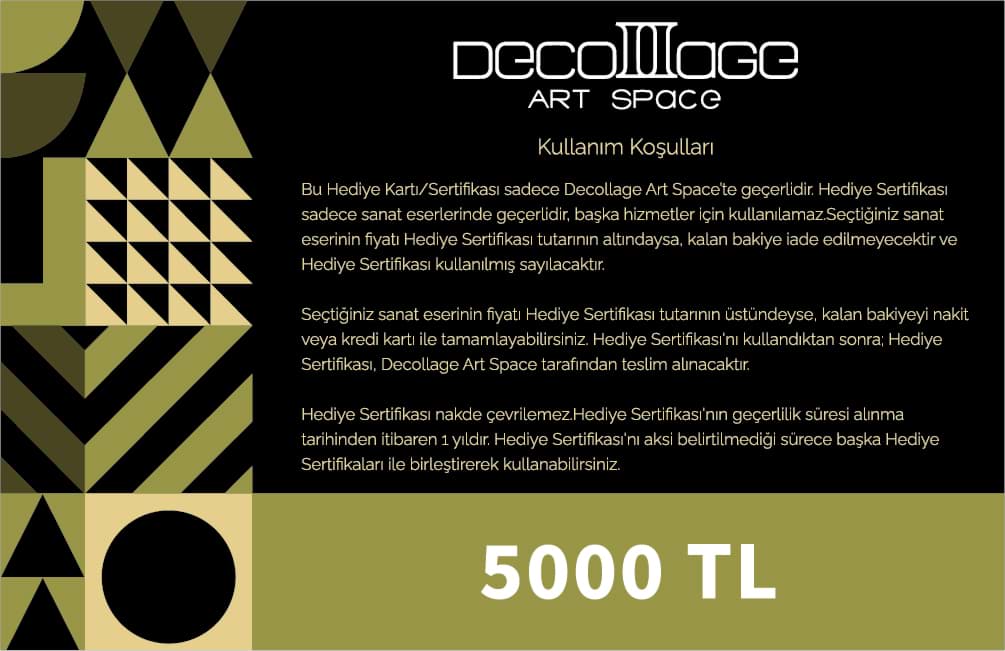 Hediye Kartı 5000 - Siyah