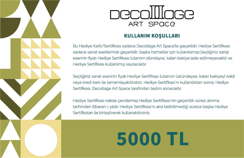 Hediye Kartı 5000 - Beyaz