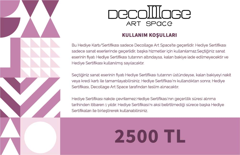 Hediye Kartı 2500 - Beyaz