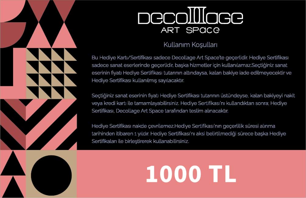 Hediye Kartı 1000 - Siyah