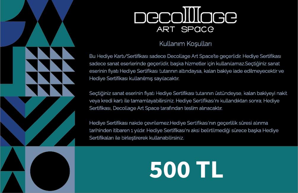 Hediye Kartı 500 - Siyah