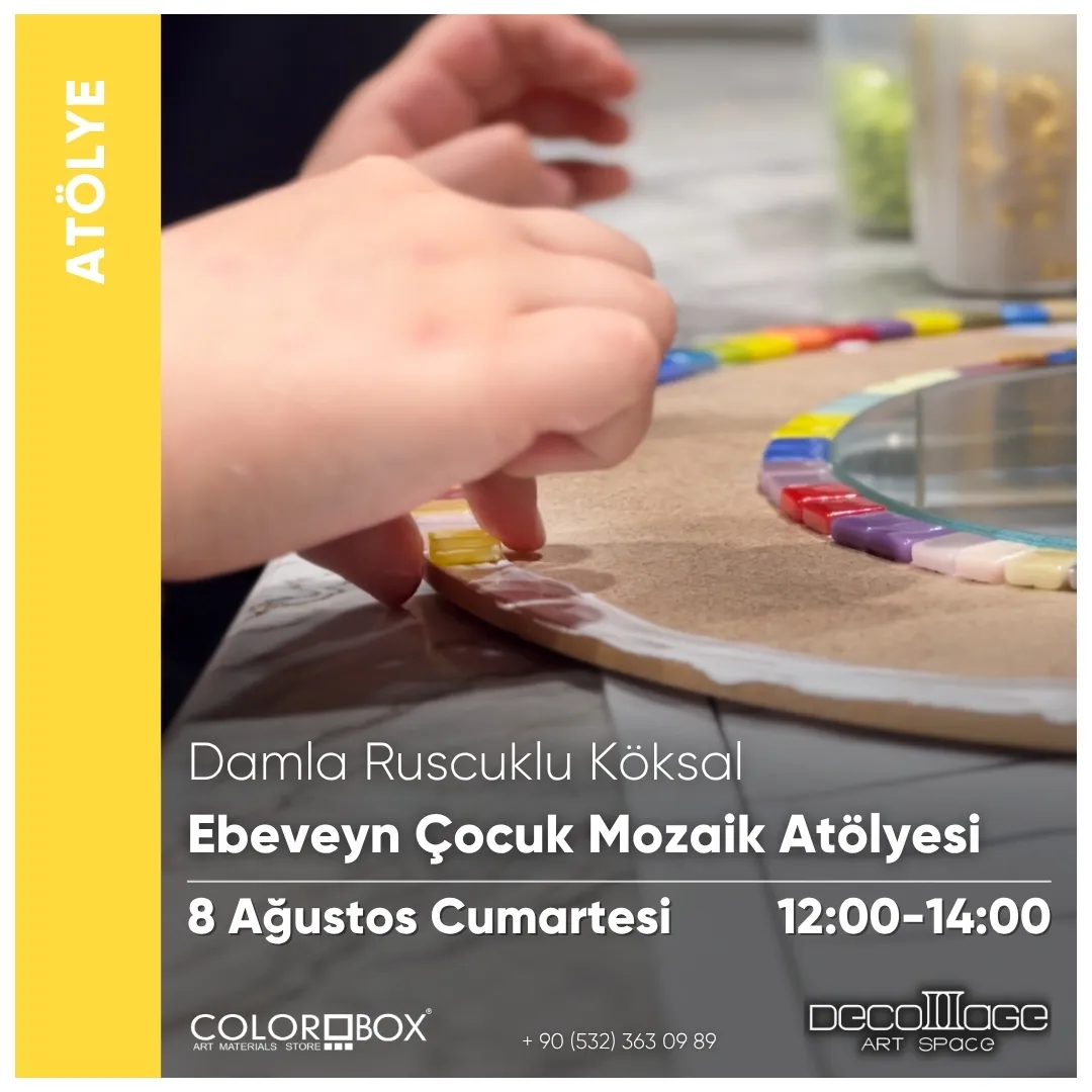 Ebeveyn Çocuk Mozaik Atölyesi