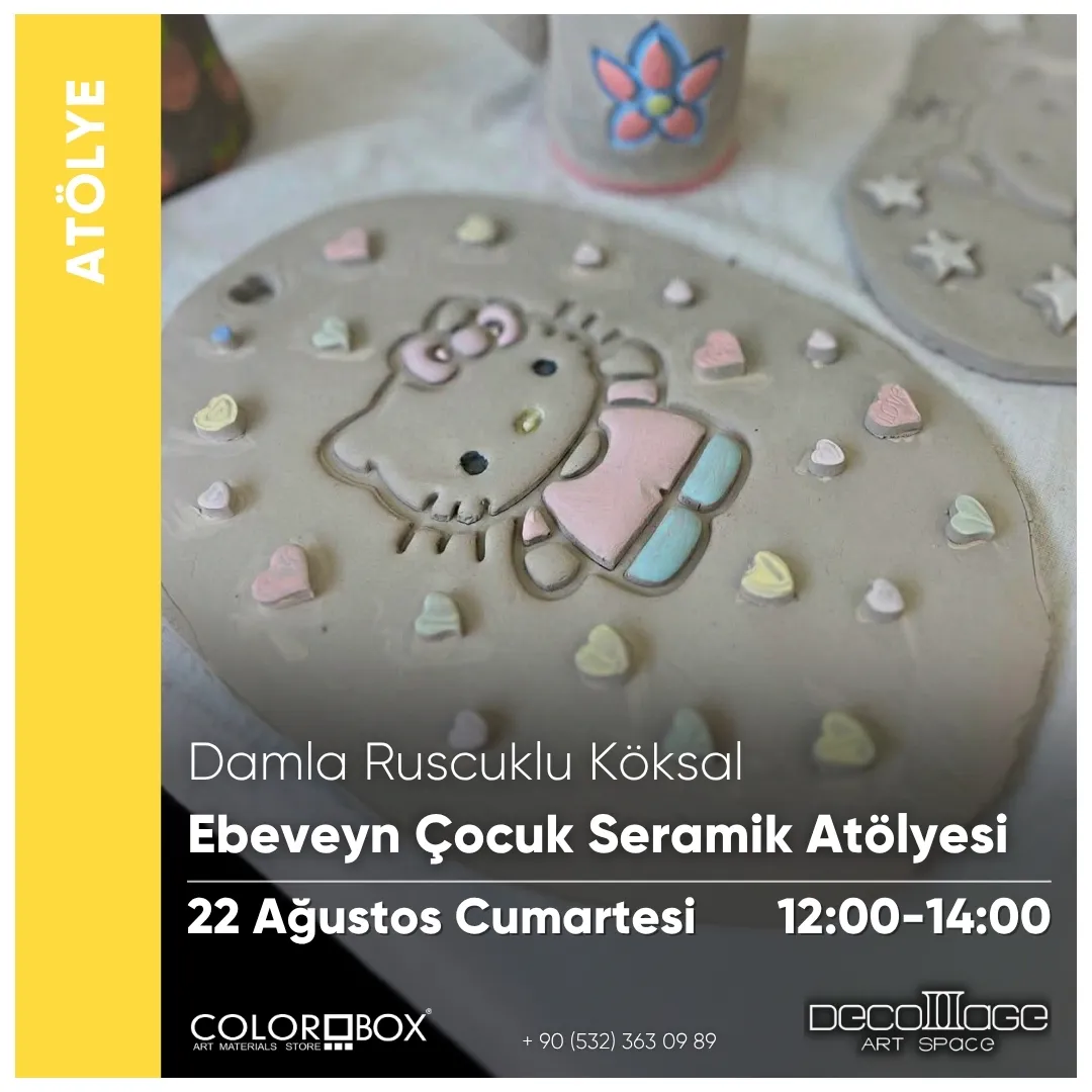 Ebeveyn Çocuk Seramik Atölyesi